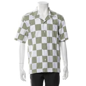 Aimé Leon Dore Checkered Leisure Shirt Green - SS22 - Large
